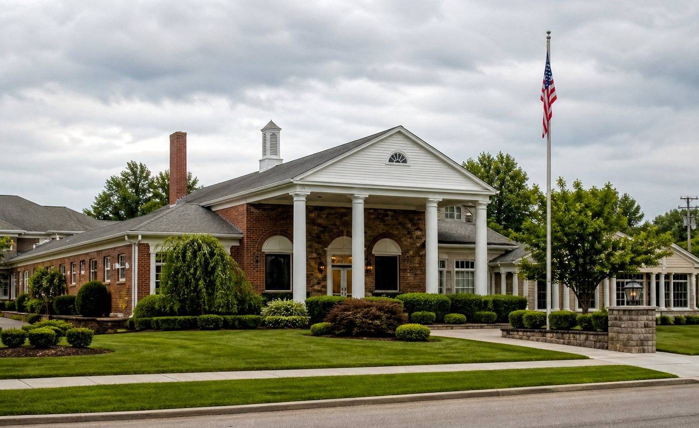 Rossi Brothers & Lellio Funeral Home chapel exterior